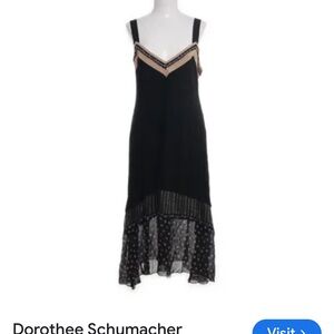 Dorothee Schumacher strap dress designer size 2